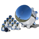 Alcoa® Hub Pilot 077100 Rear Cap + 10 Nut Covers | Screw-On or Clamp-On Options