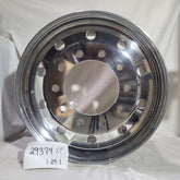 22.5x12.25 Accuride High Polish 4.75" Offset Super-Single Flat Face Steer Wheel (returned item)