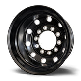 22.5x9.00 Northstar 10x285mm Satin Black w/ Milling "Stellar" Hub Pilot Rear