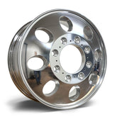 16x6.00 Spartan 8x6.5" Bolt Circle 4.60" Center Bore Chevy High Polished Front