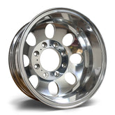 16x6.00 Spartan 8x6.5" Bolt Circle 4.60" Center Bore Chevy High Polished Rear