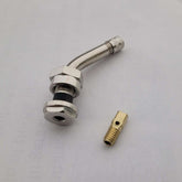 Curved Aluminum Valve Stem 2.4" for TPMS