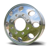 17.0x6.50 Spartan 8x210mm Hub Pilot High Polished Front (Chevy/GM 3500 DRW 2011-Present)