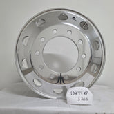 22.5x8.25 Accuride Lightweight 10x285mm Hub Pilot High Polish Both Sides (returned item)