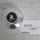 8 on 6.5" Rear Aluminum Hub Cover - 4.75" Height (Returned Item)