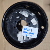 19.5x6.00 8x6.5" Black Steel (Dodge Ram 3500 1994-2018) (SPARE ONLY)