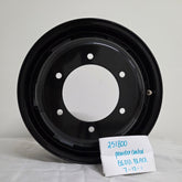 16 x 5.5 Alcoa 6x205mm Sprinter 3500 Powder Coated GLOSS BLACK (Spare) (returned item)
