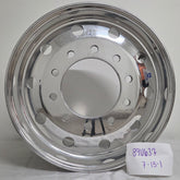 22.5x9.00 Alcoa 10x285mm Hub Pilot High Polish Flat Face Front (returned item)