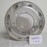 19.5x6.75 Alcoa 8x275mm Hub Pilot High Polished Both Sides (returned item)