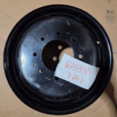 19.5x6.75 8x200mm Black Steel Dodge Ram 3500 (2019-Present) (returned item)