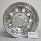 22.5x8.25 Alcoa® Forged Wheel – Mirror Polish Rear with Dura-Bright® Protection, 10x285mm (returned item)