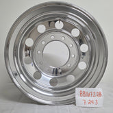 22.5x8.25 Alcoa® Forged Wheel – Mirror Polish Rear with Dura-Bright® Protection, 10x285mm (returned item)