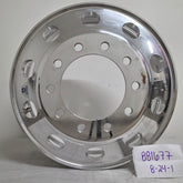 22.5” x 8.25” Alcoa Forged Aluminum Wheel – High Polish Both Sides, 10x285mm Hub Pilot (returned item)
