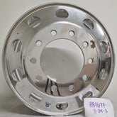 22.5” x 8.25” Alcoa Forged Aluminum Wheel – High Polish Both Sides, 10x285mm Hub Pilot (returned item)