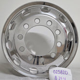 22.5x8.25 Northstar 10x11.25" Stud Pilot (Budd) Mirror Polish Both Sides (returned item)