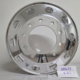 22.5” x 8.25” Alcoa Forged Aluminum Wheel – High Polish Both Sides, 10x285mm Hub Pilot (returned item)