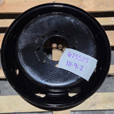 19.5x6.75 8x6.5" Black Steel (Dodge Ram 3500 1994-2018) (returned item)