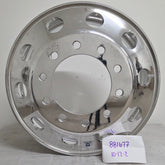 22.5” x 8.25” Alcoa Forged Aluminum Wheel – High Polish Both Sides, 10x285mm Hub Pilot (returned item)