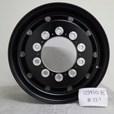 22.5x9.00 Northstar 10x285mm Front Hub Pilot Flat Face Satin Black "Lunar" (returned item)