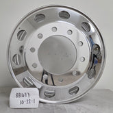 22.5” x 8.25” Alcoa Forged Aluminum Wheel – High Polish Both Sides, 10x285mm Hub Pilot (returned item)