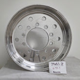22.5x12.25 Accuride Standard Polish 2.75 Offset Super-Single Float Wheel (returned item)