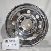 16x7.00 Alcoa 8x6.5" Acorn Style Mirror Polish Aluminum (returned item)