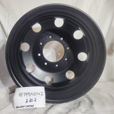 19.5 American Force Direct Bolt 8x210 Chevy Powder Coated BLACK Aluminum Wheel (returned item)