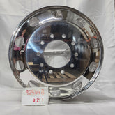 Northstar 22.5x6.75 Mirror Finish Aluminum 10x8.75" (Old Chevy 2 Ton Trucks) (returned item)