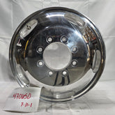 17.0x6.50 Northstar 8x6.5" Hub Pilot Mirror Polished Both Sides (Oval Hand Holes) (Ram 3500 DRW 1994-2018) (Returned item)