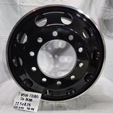 22.5x8.25 Hub Pilot GLOSS BLACK 10x285mm (returned item)