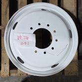 22.5x6.75 White Steel 10x8.75" (Old Chevy 2 Ton Trucks) (returned item)