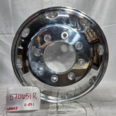 17.0x6.50 Northstar 8x200mm Hub Pilot Mirror Polished Both Sides (Dodge Ram 3500 DRW 2019-Present) (Copy)