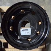 19.5x6.75 8x210mm Black Steel (Chevy/GM 3500 2011-Present) (returned item)