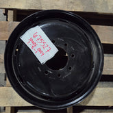 19.5x6.75 8x6.5" Black Steel (Chevy/GM 3500 DRW 1973-2010) (SPARE ONLY)(returned item)