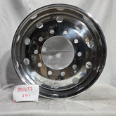 22.5x9.00 Alcoa 10x285mm Hub Pilot High Polish Flat Face Front (returned item)