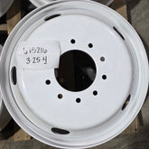 22.5x6.75 White Steel 10x8.75" (Old Chevy 2 Ton Trucks) (returned item)