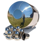 Stainless Steel Rear Northstar Hub Cover Kit for 30mm Nuts
