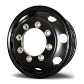 NorthStar 22.5x7.50 Satin Black Front Forged Aluminum Wheel – 8x275mm Hub Pilot (All Position)