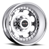 19.5x6.75 Vision Chrome Rear 8x200 2005-Present F350 DRW