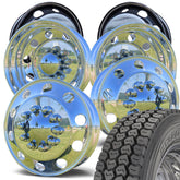 DynaTrac DT320 OFF ROAD MOUNTED ON 22.5 Northstar FORD F450/F550 10X225MM (2005-PRESENT)