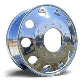 19.5x6.75 Northstar Mirror Polish Both Sides 2008-Present Dodge Ram 4500/5500 & 2005-Present Ford F450/F550 DRW 10X225MM