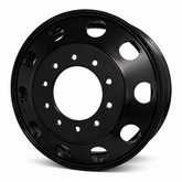 NorthStar 19.5x6.75 Satin Black Wheel – 10x225mm for Ram 4500/5500, Ford F450/F550 & F53/F600 (DRW)