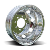 17.5x6.75 Northstar 8x6.5" Hub Pilot Mirror Polished Trailer Wheel