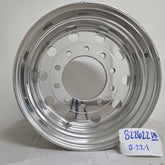 22.5x12.25 Alcoa 10x285mm Hub Pilot (Uni-mount) DuraBright EVO Rear 0 Offset (returned item))