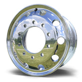 22.5x10.50 Alcoa 10x285mm Hub Pilot (Uni-mount) Mirror Polished Front Only