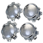 Northstar 8x6.5"/8x170mm Chrome Cap Kit w/ Lug Nuts