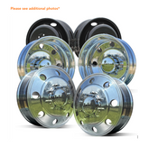 19.5x6 Northstar Mirror Polished Both Sides 1969-1993 Dodge D350 DRW 8x6.5" 6 Wheel Direct Bolt Kit (returned items)