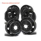 19.5x6.75 8x6.5" Black Steel (Dodge Ram 3500 1994-2018) SET OF 6 (returned items)