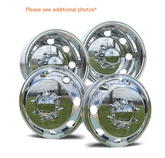16x6 Northstar Mirror Polished 4 Wheel Kit w/ Chrome Caps and Lugs (1998-2004 Ford F350 DRW DRW) (RETURNED KIT)*)