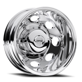 Polished Torque HD Revolver Aluminum Wheel 6 on 205mm (161.1mm Bore)